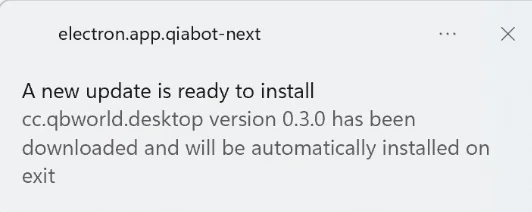 Client unable to open error message